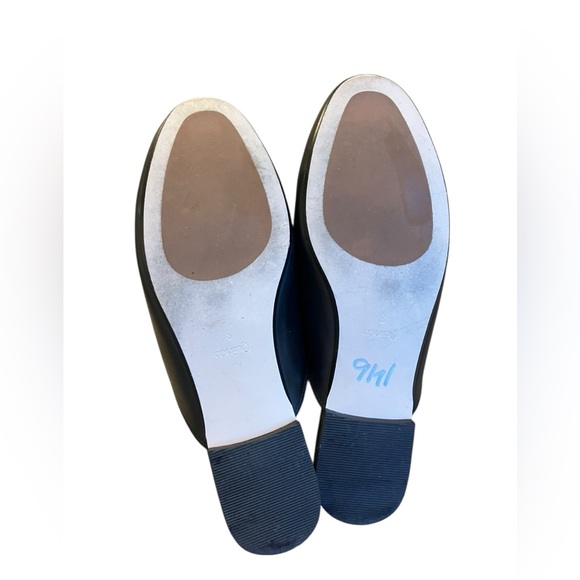 Quince Horsebit Loafer Mule Italian Leather Black Classic Casual Women's 8 - Picture 16 of 16